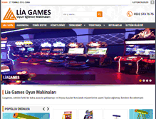 Tablet Screenshot of liagames.com